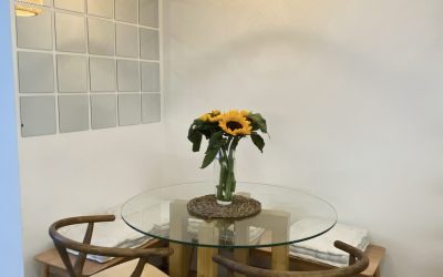 Interior Photograph of Lisbon Apartment, Dining Corner