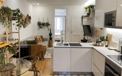 Interior Photograph of Lisbon Apartment, Open Space 2