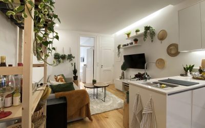 Interior Photograph of Lisbon Apartment, Open Space 3