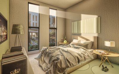 Interior Render of Odyssey Active Living, Bedroom